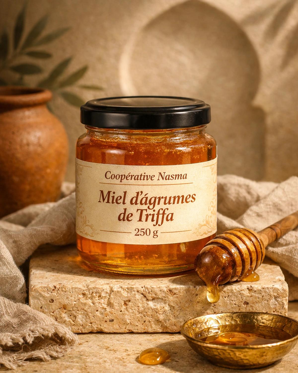 Miel d'agrumes de Triffa 250 g