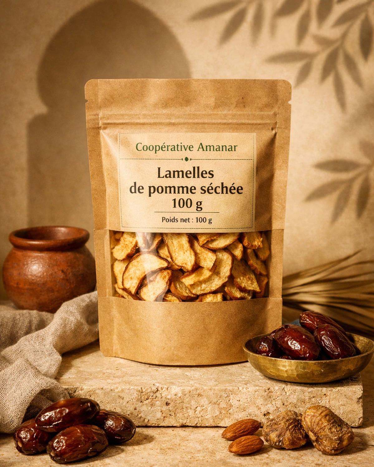 Lamelles de pomme séchée 100 g