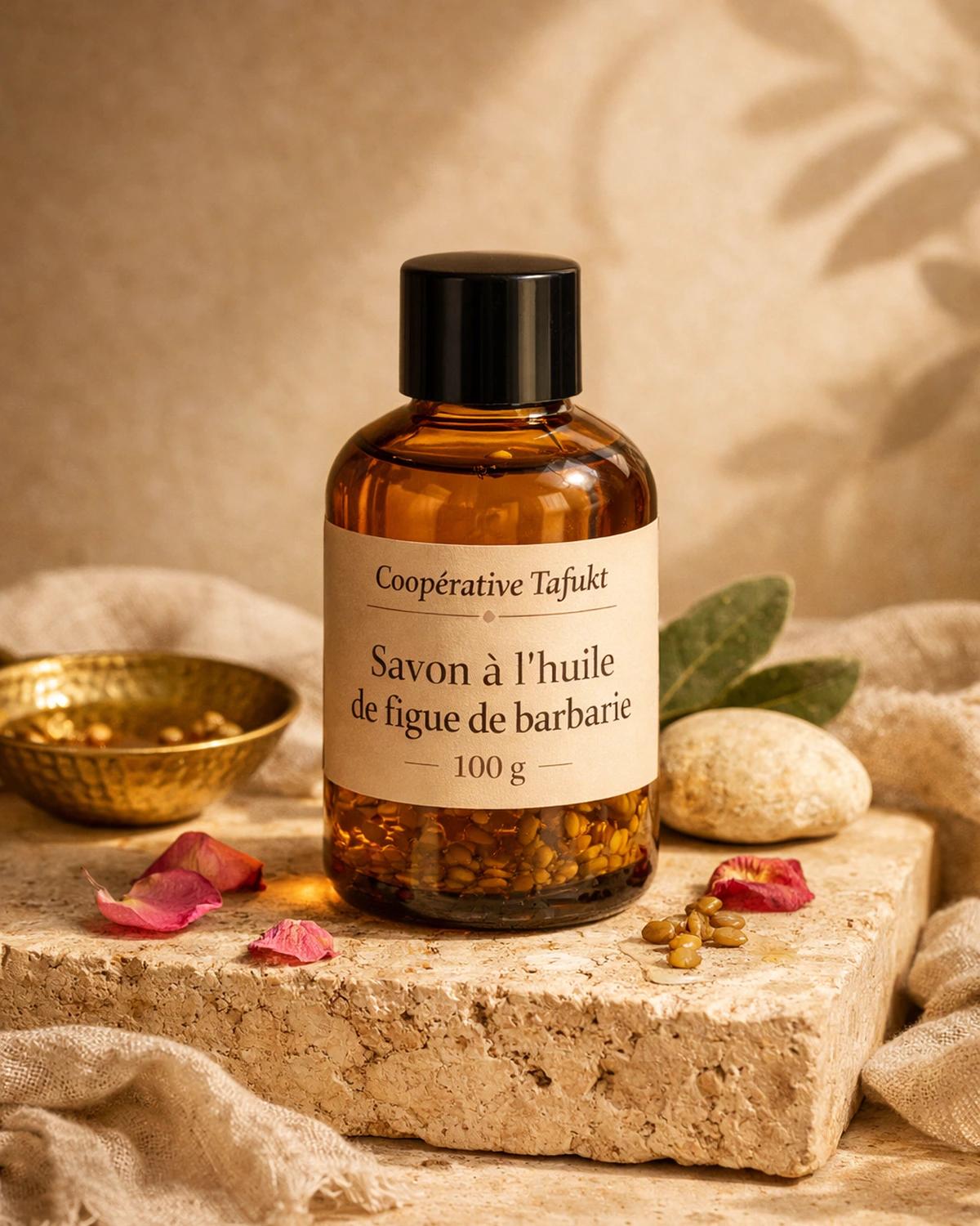 Savon à l'huile de figue de barbarie 100 g